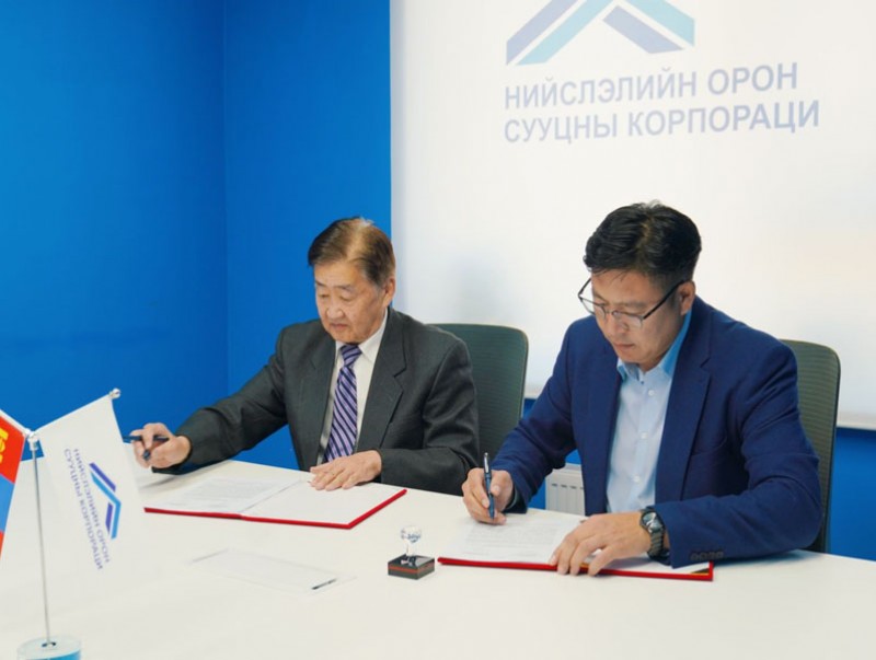 Ханын материал орчмын 1800 айлыг орон сууцжуулах төслийн хэрэгжүүлэгч “Материалимпэкс” ХК-тай гэрээ байгууллаа